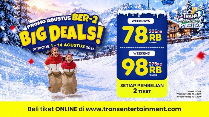 promo-trans-snow-world-makassar-agustus-harga-spesial-berdua